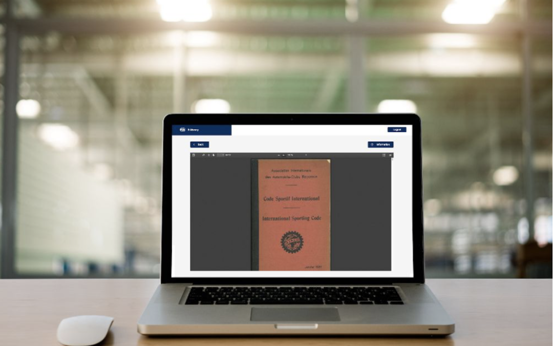 FIA creates e-library to preserve its Motor Sport and Mobility heritage